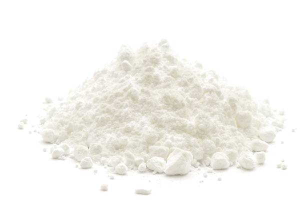 Elyxa Australian Organic Whole-food Supplements A Icing Sugar, Isolated On A White Background.